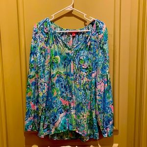 Lilly Pulitzer Long Sleeve Tunic